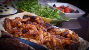 Paleo diet plan - grilled chicken wings