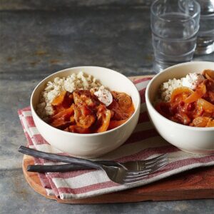 1200 Calorie High Protein Low Carb Diet - chicken satay bowls