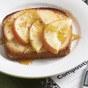 1200 calorie meal plan under a budget - apple toast