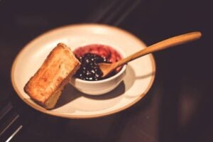 Plant based diet on a budget - Stawberry jam
